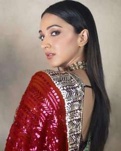 Premium Georgette with Sequence work <b>Saree</b> <b>Blouse</b> Piece Latest Indian Ethnic Wear Traditional Occasion Attire Stylish Look - Product Image 5