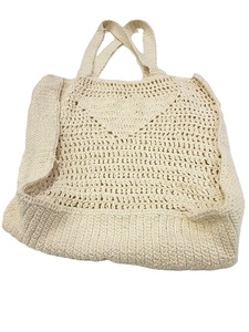 Bolso de mano ecológico de punto de ganchillo de algodón Diseños sexy Práctico llevar Deportes Playa Cosméticos Almacenamiento Publicidad Uso de regalo - Product Image 4