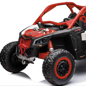 BRP X3 24V Kids UTV Top Licensed 2-Seater 23.4 Foot <b>Remote</b> <b>Control</b> 4WD <b>Off</b>-<b>Road</b> Buggy SxS for 2-4 Years Gas-Powered Ride Toy <b>Car</b> - Product Image 1
