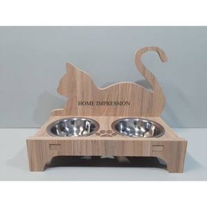 High Quality Polished Luxury Classic Design Eco-Friendly Stainless Steel Pet <b>Bowls</b> <b>Set</b> Premium <b>Dog</b> Cat Feeding Serving <b>Bowls</b> - Product Image 3