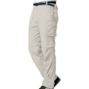 2025 été professionnel qualité hommes Cargo pantalon de travail imperméable de haute qualité grande taille motif droit froissé - Product Image 1