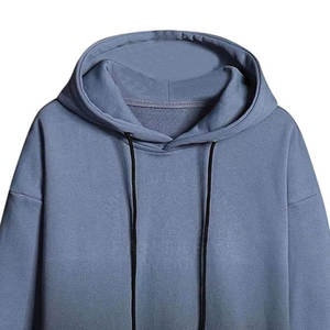 เสื้อฮู้ดผู้ชายทรงโอเวอร์ไซส์ สไตล์ลำลอง ทรงหลวม สตรีทแวร์ ใส่สบาย อุ่นในฤดูหนาว เนื้อผ้านุ่ม - Product Image 3