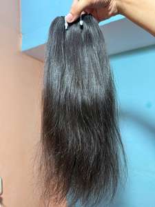 Venta al por mayor de extensiones de cabello humano con cutícula alineada Virgen de la India Remy crudo sin procesar textura natural de alta calidad - Product Image 6