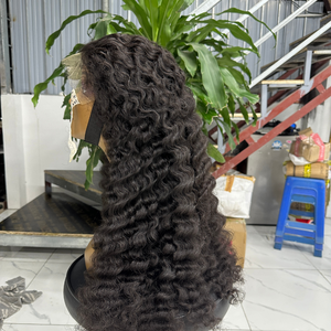 Cheveux humains brésiliens naturels bouclés Hd Lace Frontal perruque pas cher perruques pour les femmes noires vendeurs de perruques Lace Frontal - Product Image 1