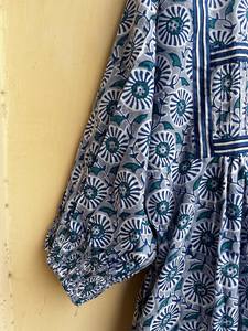 <b>Plus</b> <b>Size</b> Bohemian Maxi <b>Dress</b> for Women 100% Cotton Casual Style with Embroidered Tassels Summer <b>Boho</b> <b>Dress</b> - Product Image 3