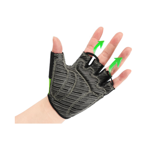 Gants de cyclisme personnalisés demi-doigt Nouveau design à la mode pour la course Gym Fitness Haltérophilie-Accessoires de protection - Product Image 4