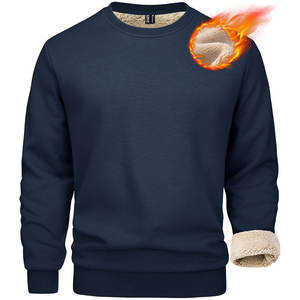 Sudadera de Cuello Redondo para Hombre, Manga Larga, 100% Algodón, Impresión Personalizada, Bordado, Forro Polar Completo, Ecológica - Product Image 2