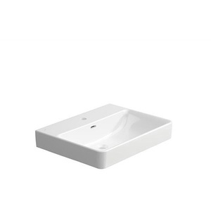 LAUFEN PRO S 600x465mm White Washbasin with Overflow and 1 <b>Tap</b> Hole - Product Image 1