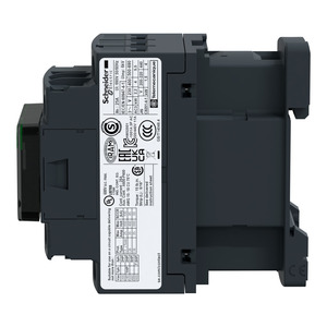 Contactor IEC LC1D12BL TeSys Deca Sin Inversión 12A 7.5HP 480VAC 100kA SCCR Trifásico 3 NO de Alta Frecuencia 25-400Hz para Arranque de Motores - Product Image 1