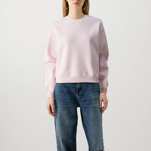 Sudadera de Invierno Extra Grande para Mujer, Talla Grande, Informal, de Punto, 100% Algodón, Transpirable, de Secado Rápido, con Cuello Redondo y Diseño Personalizable - Product Image 4