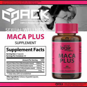 One Solution แคปซูลอาหารเสริมสำหรับหญิงตั้งครรภ์60แคปซูลทำจาก USA จาก Maca PLUS - Product Image 3
