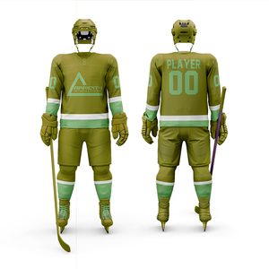 Vente en gros OEM ODM maillots de hockey sur glace sublimés personnalisés vêtements de sport pour équipes fournisseur d'usine - Product Image 3