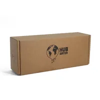 Boîte d'emballage en papier kraft personnalisée, boîte cadeau en carton ondulé épaissi respectueuse de l'environnement avec plateau intérieur