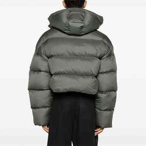 Manteau chaud d'hiver de haute qualité veste en duvet d'extérieur épaisse veste à capuche personnalisée confortable et élégante pour hommes - Product Image 4