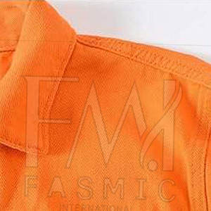 Chaquetas vaqueras con estilo para hombre Ropa de lona de tamaño personalizable del fabricante Ropa de utilidad relajada - Product Image 3