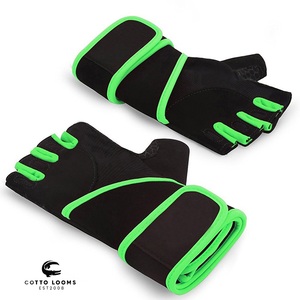 Guantes de levantamiento de pesas de cuero OEM Ropa deportiva de entrenamiento personalizada Premium Fabricante de confianza de fábrica ODM - Product Image 3
