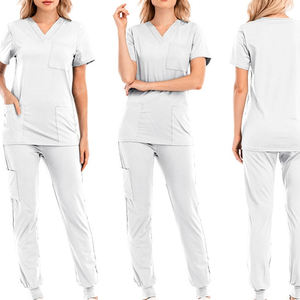 Uniforme médical costumes de gommage confortables et respirants pour les médecins et les infirmières costume de gommage pour les gommages d'hôpital pour dames - Product Image 4