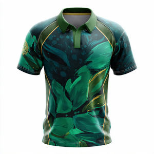 Camiseta de Rugby Personalizada con Nombre de Equipo, Camiseta Deportiva Sublimada con Botones, Polo de Rugby Unisex - Product Image 3