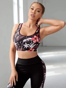 Luxury Quality <b>Plus</b> <b>Size</b> Lightweight High Support Yoga Sports <b>Bra</b> for Women Breathable Gym Workout Wear at Wholesale Price - Product Image 4