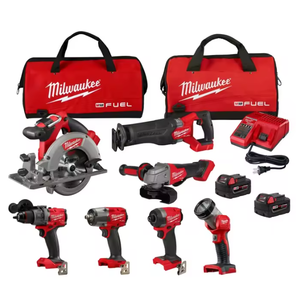 Herramientas Eléctricas Nuevas con Batería de Iones de Litio de 18V: Amoladora, Llave de Impacto, Taladro, Destornillador Inalámbrico de Alta Calidad, 8 en 1 - Product Image 4