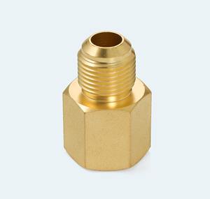 Adaptateur en laiton droit à embout évasé SAE de 1/2 pouce mâle vers 5/8 pouce femelle - Product Image 5