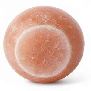 Premium Himalayan Pink Salt Bowl Natural Handcrafted Salt Crystal Serving Grinding Kitchen Cooking Seasoning Wellness <b>Love</b> Style - Product Image 6