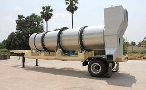 Mezclador caliente móvil de planta de tambor de asfalto portátil de alta calidad de calidad fabricado en India-para proyectos de construcción - Product Image 5