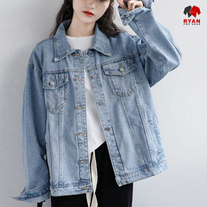 Vestes en jean personnalisées Ryan Pro Gear pour femmes, tissu respirant antibactérien avec logo personnalisé - Product Image 1