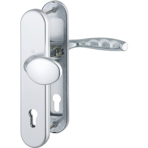 HOPPE Schutzgarnitur New York 76G/3331/3410/1810H Aluminium F1 92 mm 66-76 mm Accessoires Extérieurs pour Camping-Car - Product Image 1