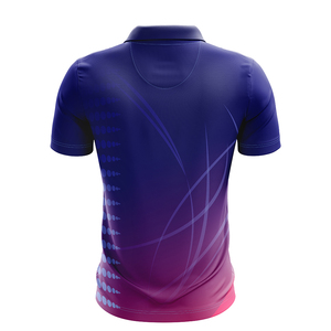 Camiseta de Cricket Sublimada Personalizada de Alta Calidad Unisex, Impresión de Logotipo y Nombre del Equipo, 100% Poliéster Transpirable y Ecológico, Disponible al por Mayor - Product Image 4