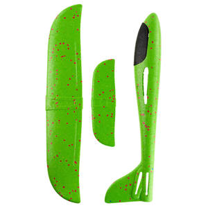 Avión Planeador de Espuma de Poliestireno Verde XXL, Juguete Grande para Parques Infantiles sin Luces - Product Image 3