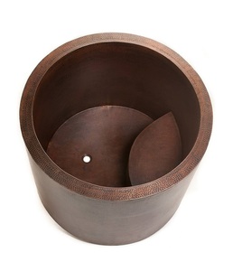 Unique Design Modern <b>Hammered</b> Finish Copper Bathtub for Home Hotel Restaurants Hot Selling Luxury the Quality Collection - Product Image 1