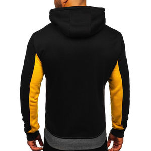 Wholesale Winter Men's Casual Streetwear <b>Fleece</b> Hoodies Custom Logo OEM ODM Factory Waterproof Windproof Quick Dry Pocket Design - Product Image 3