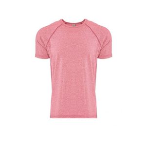 Men's Plus Size Mock Twist Short-Sleeve <b>Raglan</b> <b>T</b>-<b>Shirt</b> 60/40 Combed Ring-Spun Cotton/Poly Jersey Fabric Jersey <b>T</b> <b>Shirt</b> - Product Image 4