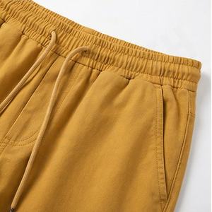 กางเกงวอร์มลำลองผู้ชาย เอวกลาง ผ้าลูกฟูก น้ำหนักเบา ซักได้ ทนทาน ระบายอากาศดี สีตามสั่ง - Product Image 4