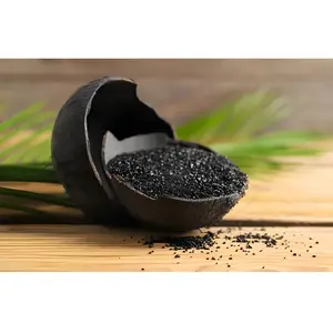 Vollnatürliche schwarze Holzkohle Metallurgie Industrie Pulver Kokosnuss Schale Polythensäcke Kokosnuss Kohlestoff für Landwirtschaft