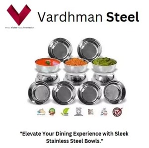 Petits bols de service en acier inoxydable pour la cuisine, le restaurant, l'hôtel ou la maison pour les cadeaux - Product Image 5