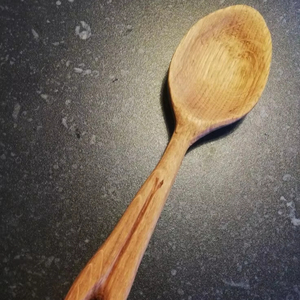 PALABRAS CLAVE CUCHARA DE MADERA TALLA Logotipo personalizado Utensilio de cocina de madera natural Cuchara sólida de madera de acacia para cocinar - Product Image 1