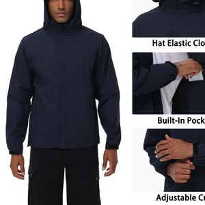 Chaquetas de hombre al aire libre personalizadas de alta calidad senderismo pesca Softshell resistente al agua cortavientos chaqueta Parkas de invierno para hombres - Product Image 4