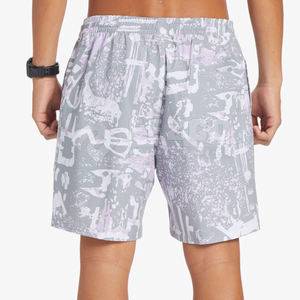 Pantalones cortos personalizables de playa para hombre, ropa deportiva cómoda con patrón sólido, hechos en fábrica con su propio diseño de logotipo, estilo informal - Product Image 2