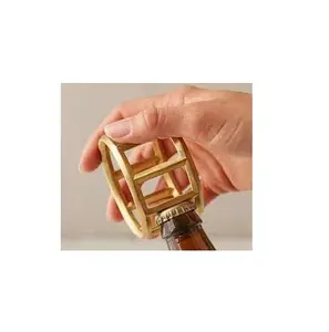 Rind design brass bottle opener cheap price kitchenware use and bar accessories brass bottle opener