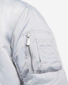 Vestes bomber en satin de polyester pour hommes, style streetwear, prix de gros, fabrication sur mesure, taille plus, 2026 - Product Image 6