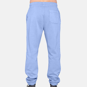 Pantalons de survêtement en laine pour homme, taille XL, avec taille élastique et poches, logo personnalisé, prix d'usine - Product Image 3