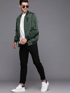 Coupe-vent personnalisé d'hiver en gros pour hommes vestes pour hommes de grande taille vestes pour hommes en Nylon uni en Satin Bomber pour hommes - Product Image 4