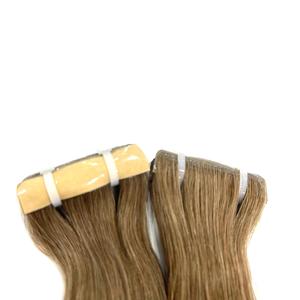 Cabello de lujo de alta calidad Listo para enviar Cinta Extensión de cabello de color rubio Gran cantidad Sin enredos Sin caída de cabello - Product Image 3