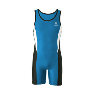 Camiseta de lucha profesional con ajuste de compresión y costuras duraderas para partidos Camiseta de lucha con tela transpirable - Product Image 5