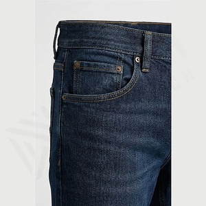 Pantalones Vaqueros de Mezclilla para Hombre con Logotipo Personalizado al por Mayor, Estilo Vintage Retro, Lavado, Rotos, Casuales, Ajustados, con Parches, Precio Bajo, Personalizados - Product Image 5
