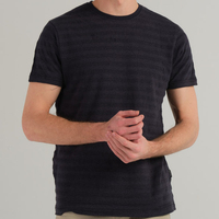 T-shirt pour homme à col rond 2025, style hip-hop, 100% coton tricoté, écologique, imprimé numérique uni, manches courtes, vêtements de rue
