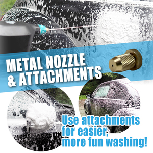 NAGARA CARWASH Nettoyeur de voiture automatique sans fil portable rapide et efficace à mousse Nettoyeur à jet pulvérisateur - Product Image 4