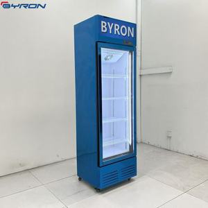 Réfrigérateur commercial vertical pour boissons, <span class=keywords><strong>vitrine</strong></span> à porte vitrée simple, réfrigérateur à haute efficacité avec porte vitrée - Product Image 2